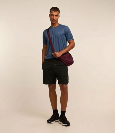 Bermuda Deportiva Texturizada con Cintura Elástica y Bolsillos con Cremallera 8