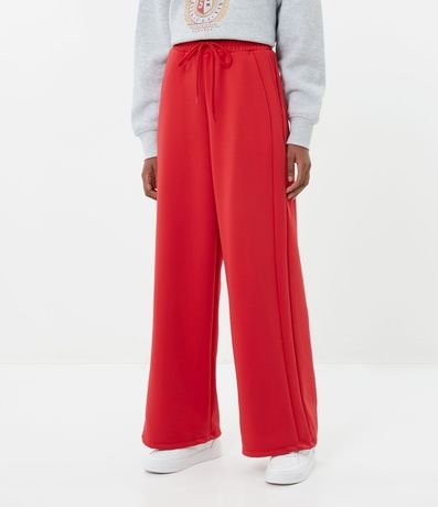Pantalón Pantalona con Cintura Elástica y Amarre 1