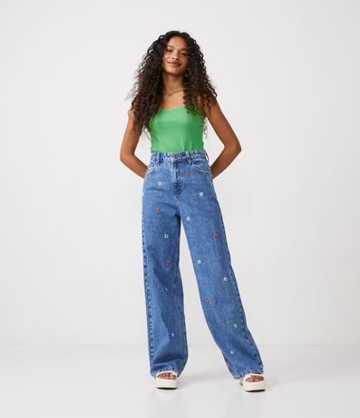 Blusa Musculosa en Poliamida Acanalada con Tirantes Finos 2