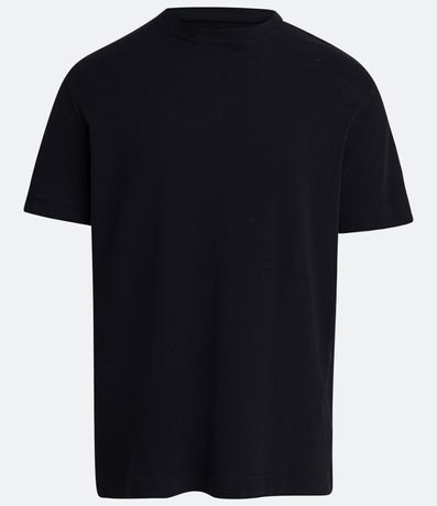 Remera Regular en Algodón Manga Corta 1