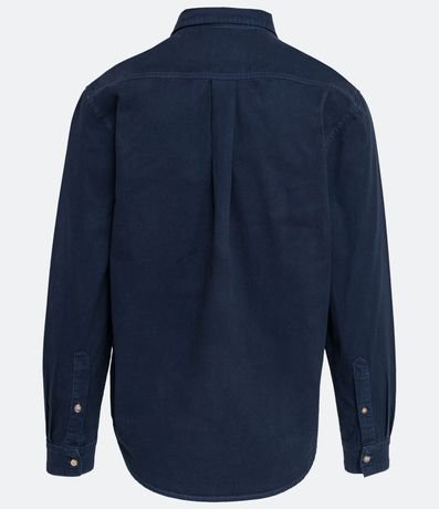 Camisa Lisa en Sarga 7