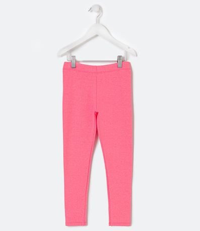 Pantalón Infantil Legging en Algodón Liso Talle 5 a 14 años