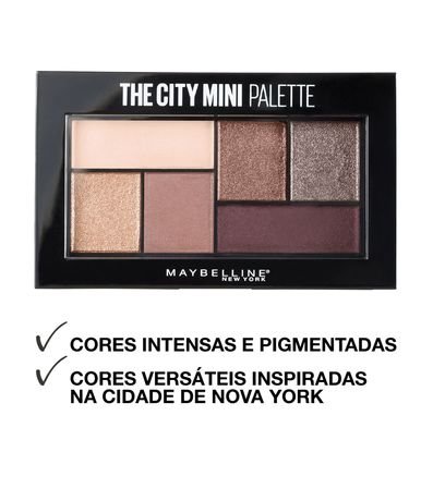 Paleta de Sombras City Palette Maybelline 3