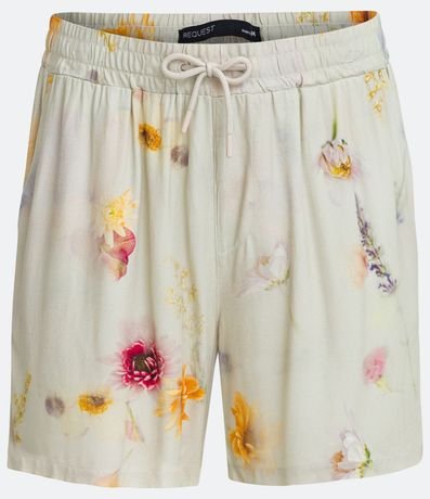 Bermuda Boardshort en Viscosa Estampada Floral 7