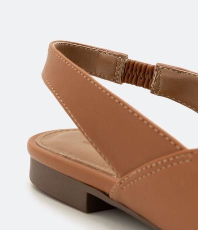 Zapatilla Slingback con Tacón Plano 2