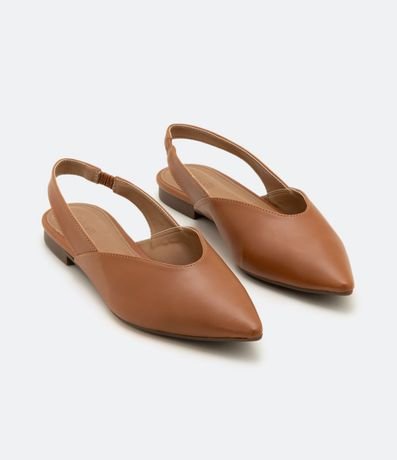 Zapatilla Slingback con Tacón Plano 3