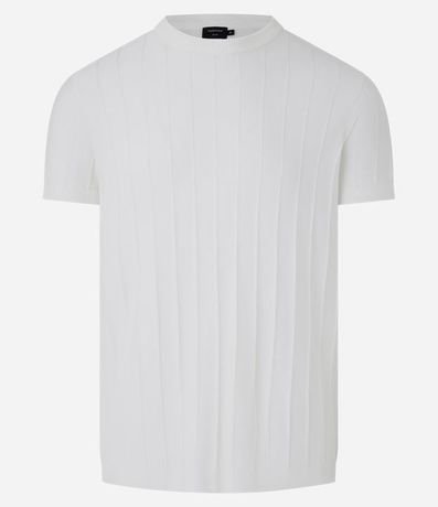 Remera Manga Corta en Viscosa Texturizada 8