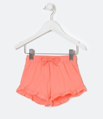 Short Infantil con Volados - Talle 0 a 18 meses