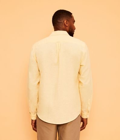 Camisa Comfort Básica en Lino 3