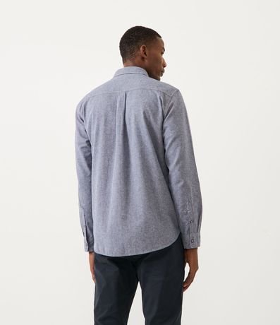 Camisa Comfort Manga Larga en Algodón 3