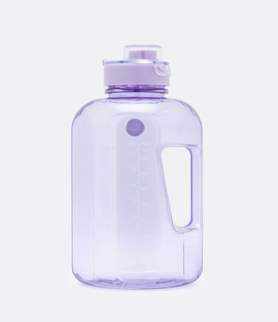 Botella con Pajita en Plástico con Correa Incorporada 1