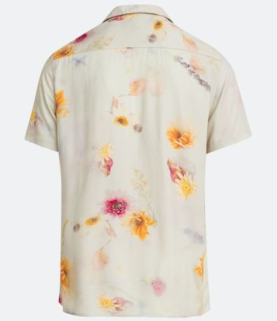 Camisa Slim en Viscosa con Estampado Floral 6