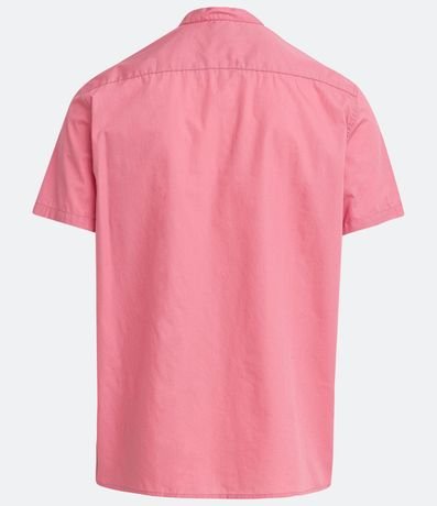 Camisa Slim en Algodón con Cuello Mao 7