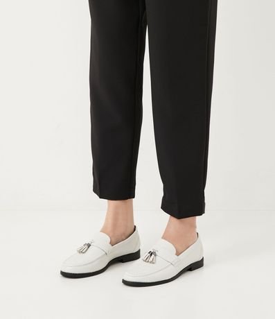 Zapato Mocasin con Tacón Flat y Puntera Redonda 5