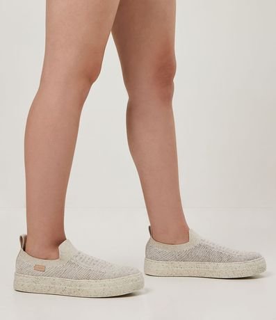 Championes Knit con Textura y Tirador 6