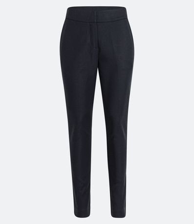 Pantalón Sastrería con Bolsillos Detanteros Sin Estampa 6