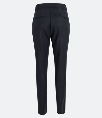 Pantalón Sastrería con Bolsillos Detanteros Sin Estampa 7