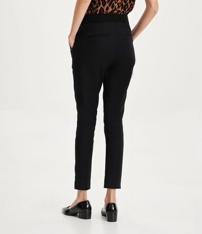 Pantalón Sastrería con Bolsillos Detanteros Sin Estampa 4