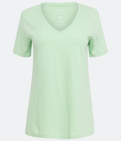 Blusa Básica en Media Malla con Escote V 5