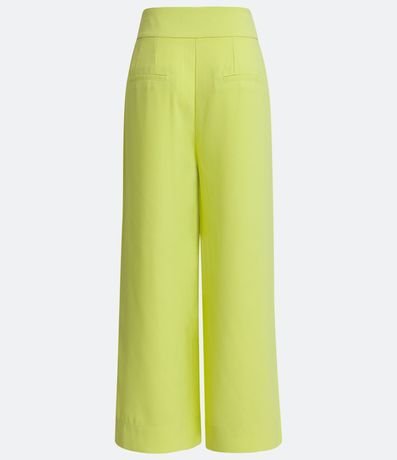 Pantalón Pantalona en Crepé con Botones Diferenciados 6