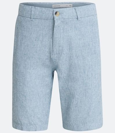 Bermuda Slim Texturizada en Lino con Algodón 6