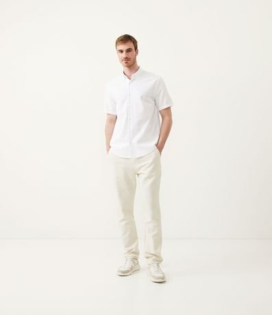 Camisa Comfort en Oxford con Cuello Inglés 2