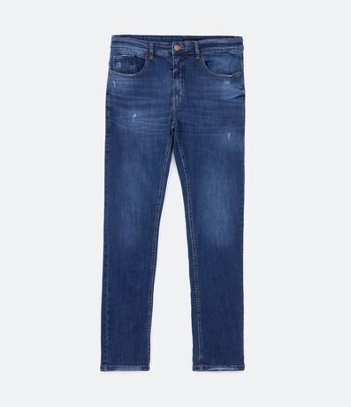 Pantalón Jeans con Detalles de Desgastados 5