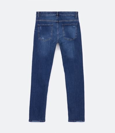 Pantalón Jeans con Detalles de Desgastados 6