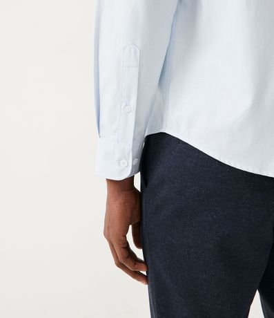 Camisa Regular Básica en Oxford 5