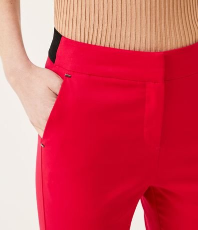 Pantalón Sastrería con Bolsillos Detanteros Sin Estampa 4