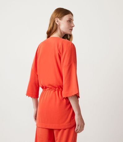 Kimono en Orly con Manga 3/4 3