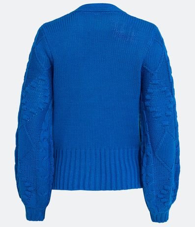 Casaco Corto de Punto con Pontos Diferenciados y Bolinhas 6