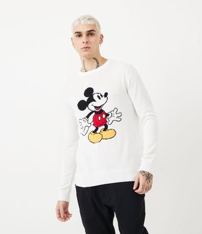 Suéter en Algodón con Estampado de Mickey 1