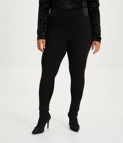 Pantalón Legging en Viscosa con Cintura Elástica Curve & Plus Size 2