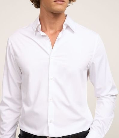 Camisa Slim en Bambu con Manga Larga 3