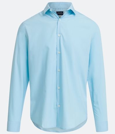 Camisa Slim en Tejido de Bambu Básica 6