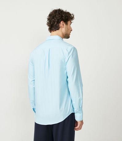Camisa Slim en Tejido de Bambu Básica 3