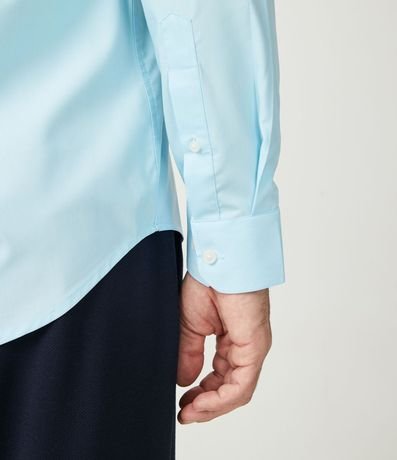 Camisa Slim en Tejido de Bambu Básica 5