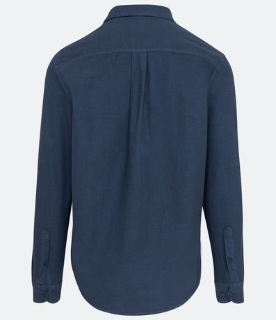 Camisa en Sarga con Bolsillo 8