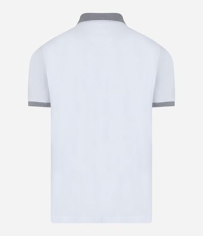 Polo Manga Corta con Cuello Jacquard 7