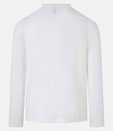 Remera Slim en Algodón con Textura Acanalada 7