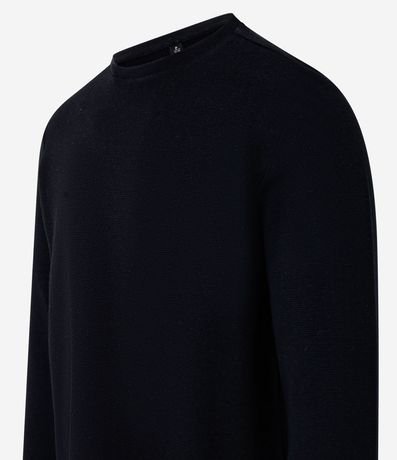 Remera Slim en Algodón con Textura Acanalada 2