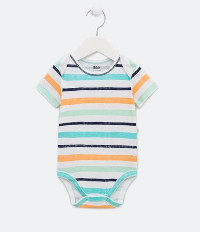 Body Infantil con Rayas de Colores - Talle 0 a 18 meses 1