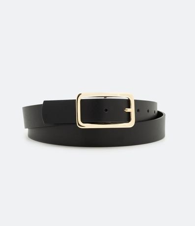 Cinturón estrecho con Hebilla de Metal Rectangular Curve & Plus Size 2