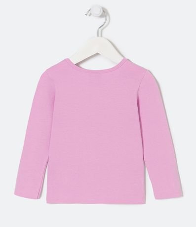 Blusa Infantil Básica en Cotton - Talle 1 a 5 años 2