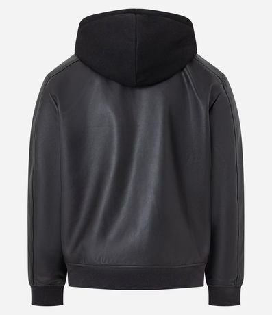 Campera con Capucha y Cierre Frontal 6