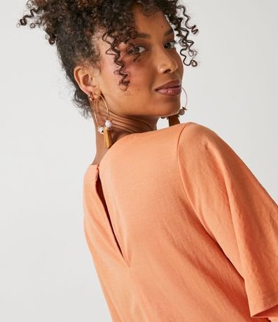 Vestido Corto en Orly con Manga Flare 5