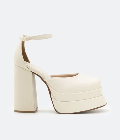 Zapato Plataforma con Tacón Grueso 1
