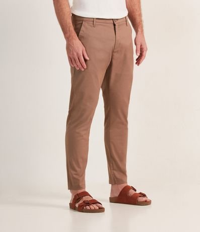 Pantalón en Algodón Fit Cropped 2