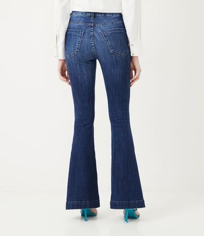 Pantalón Flare Jeans con Bolsillos 3